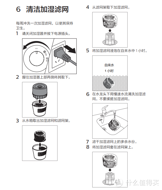 给加湿器泡个澡，飞利浦HU4801加湿器完全拆洗全记录，妈妈再也不用担心里面全是灰了