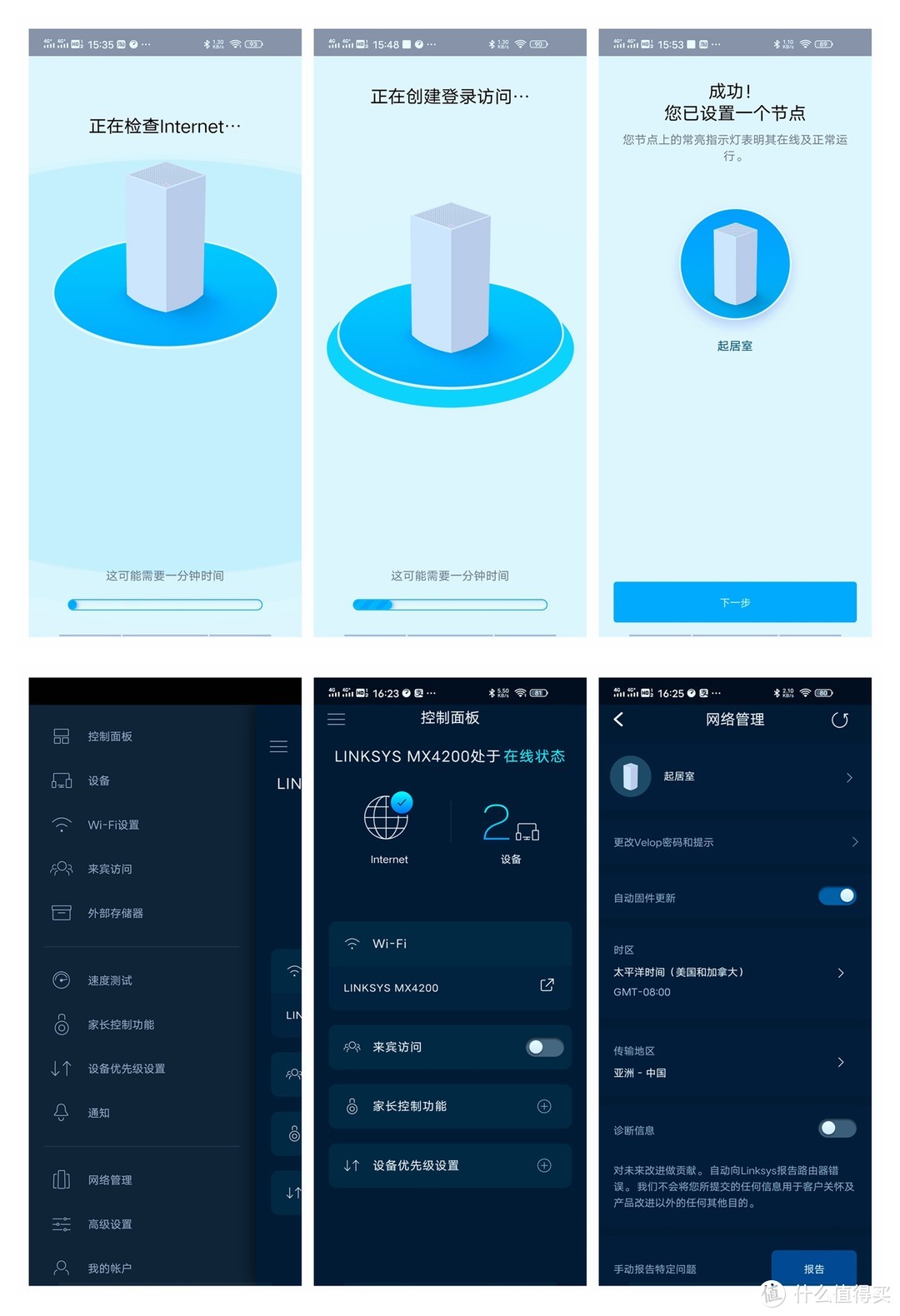 WIFI6时代怎能少了它？Linksys VELOP MX4200使用体验