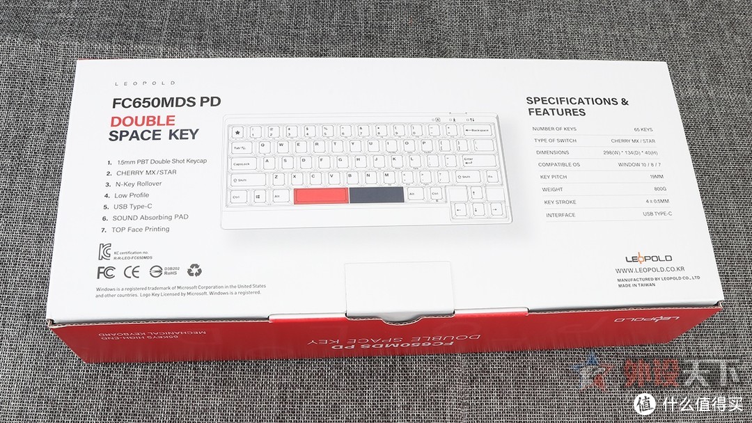 全新配列：Leopold FC650MDS PD机械键盘评测