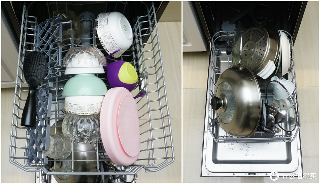 洗碗机自动开门烘干有多重要？手动对比完，果断且辗转的给家人定了海尔V10 10套洗碗机