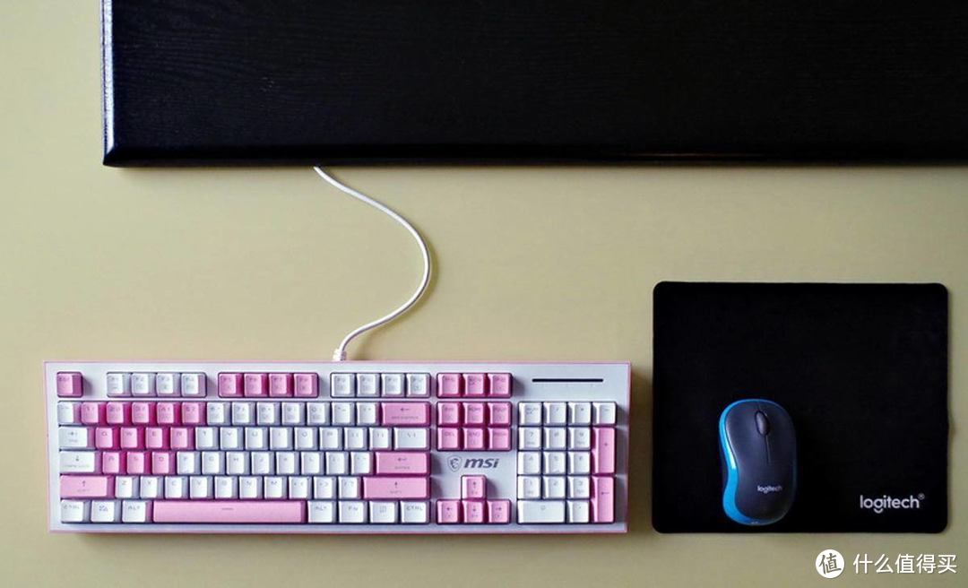 猛男用白粉色键盘是什么体验！购买的多是男生？