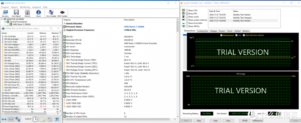 Zen3架构基础款单核锤爆10900K？AMD 锐龙5 5600X评测