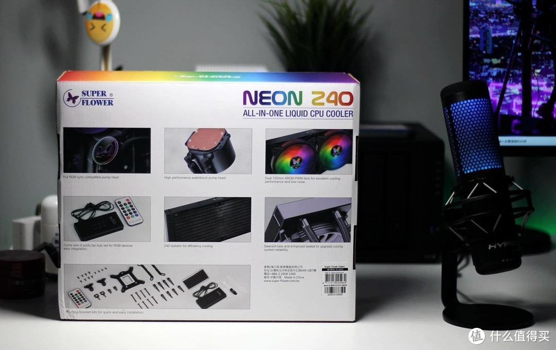 高端新选择 - 振华NEON 240 ARGB水冷散热器开箱