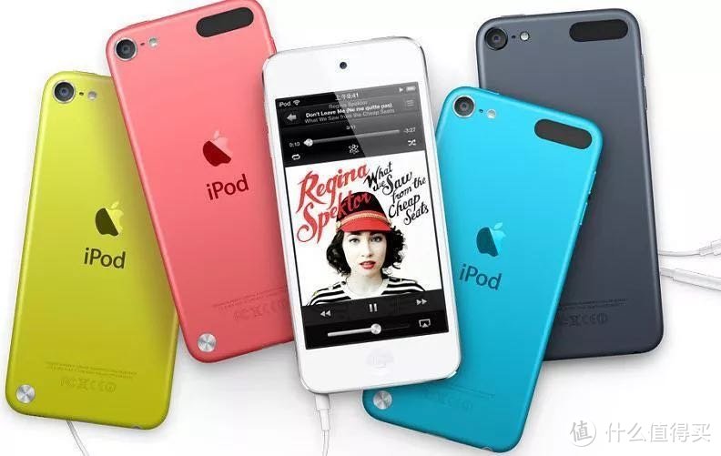 主打缤纷色彩的第五代iPod touch