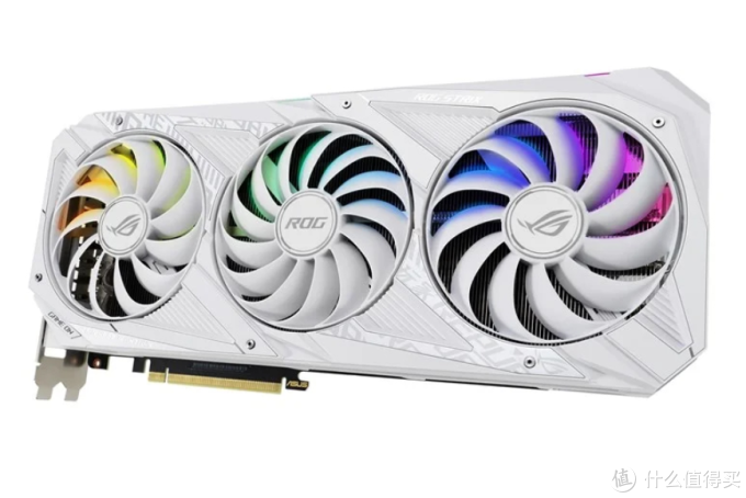 白色控来:华硕发布rtx 30 rog strix white系列非公卡_显卡_什么值得