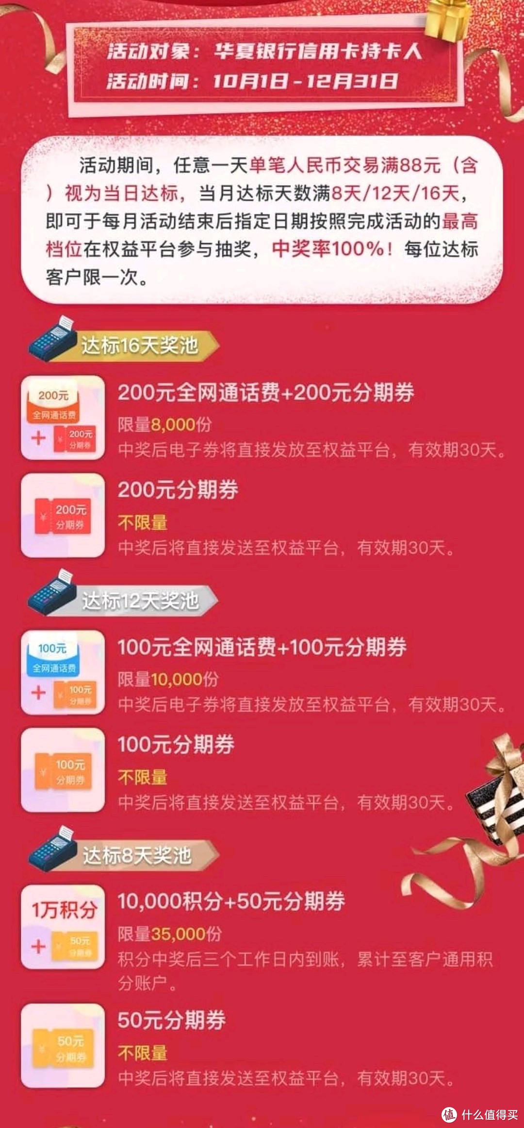 12月各大银行活动盘点