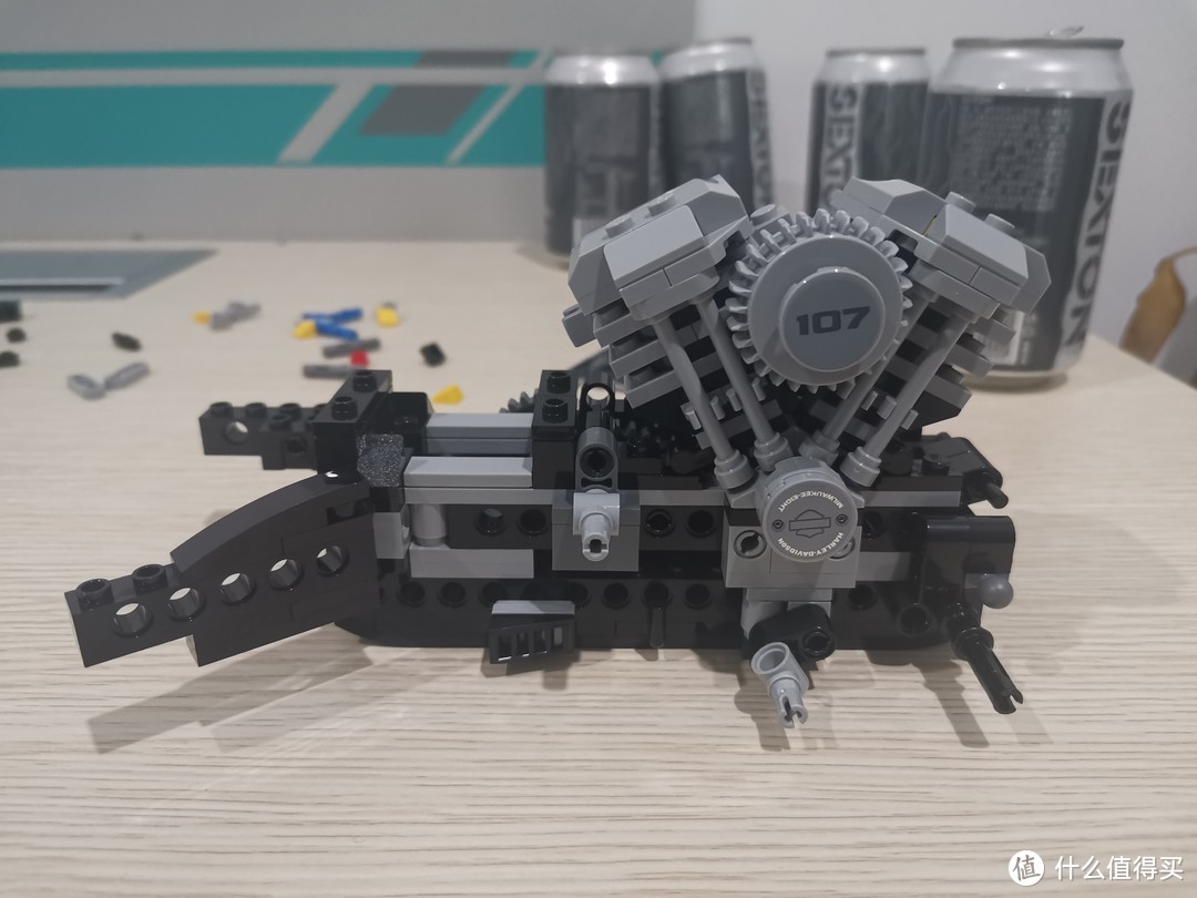 LEGO 创意组系列 10269 哈雷肥仔摩托车 评测