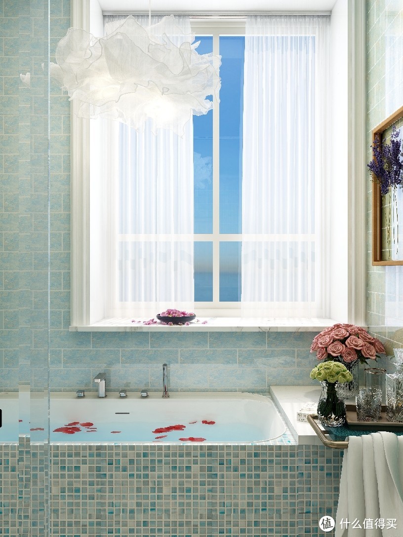 现代风格浴室|智能马桶🚽搭出高级感✨