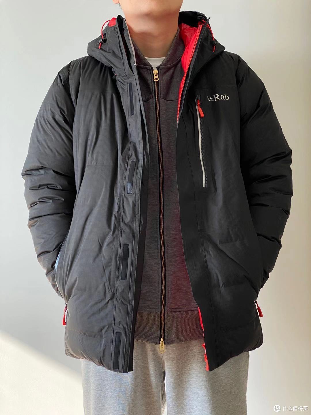 既然这么冷,干脆买件够暖的 rab02睿坡 resolution qdn_男士羽绒服