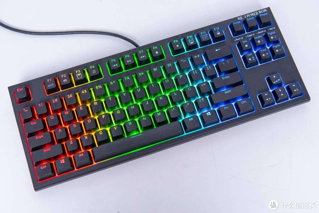 Topre静电容真香 体验RealForce RGB TKL电竞键盘