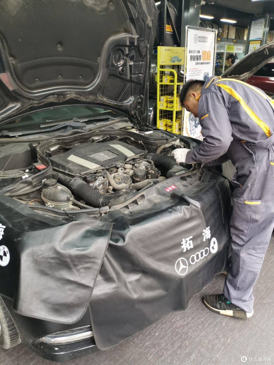晒单篇九 顶账10年奔驰e300曲折修车路 维修保养 什么值得买