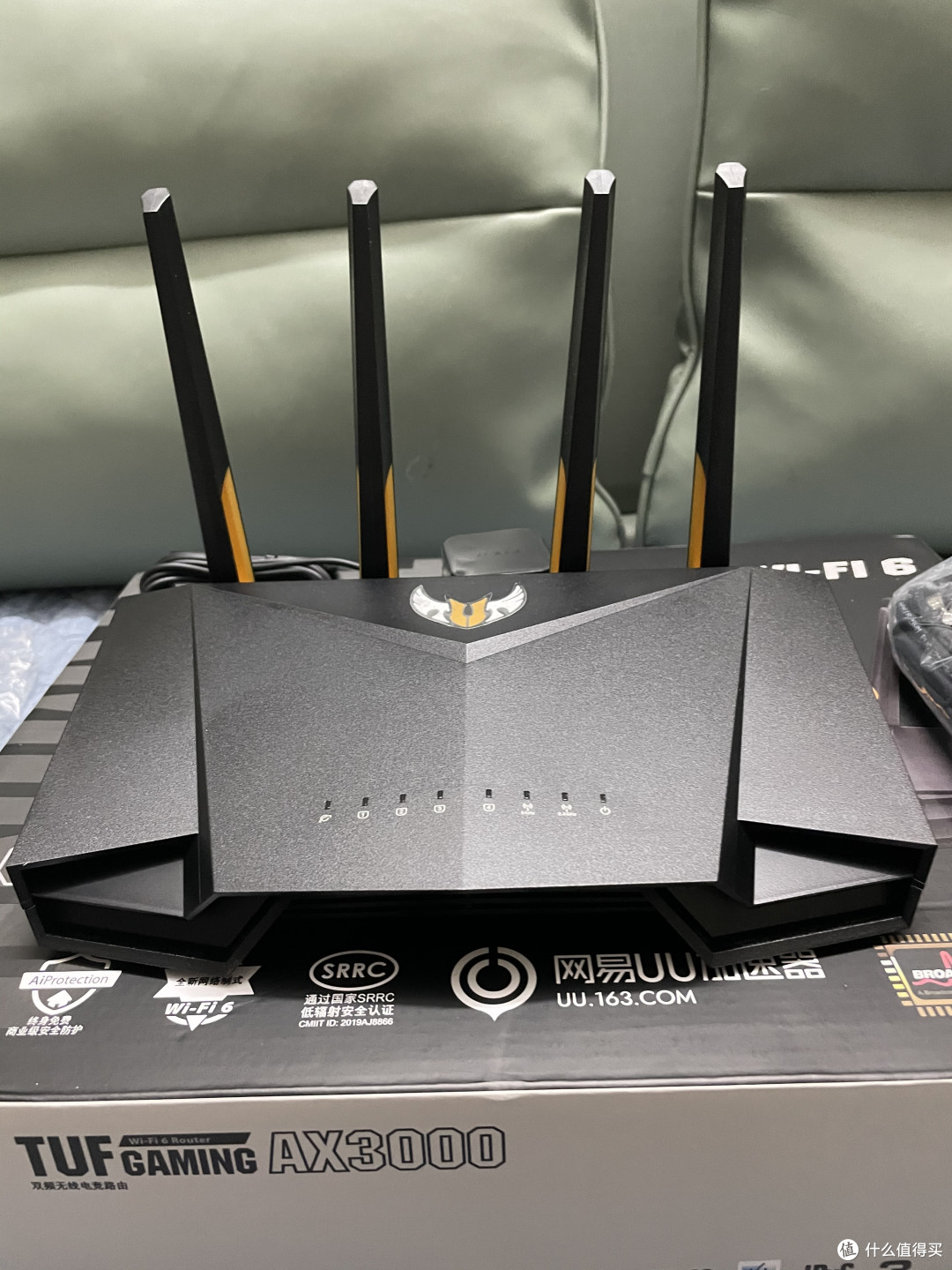 升级wifi6路由器华硕tufgamingax3000电竞游戏路由器开箱
