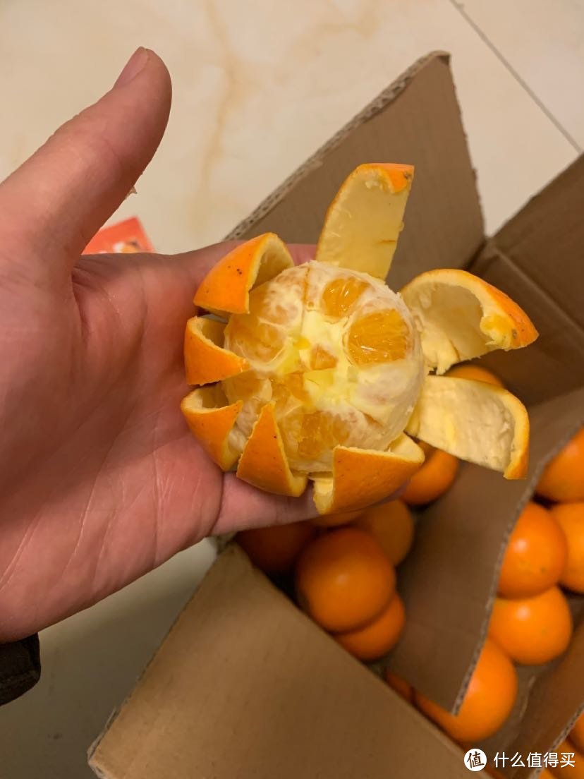 张大妈推的脐橙真实开箱