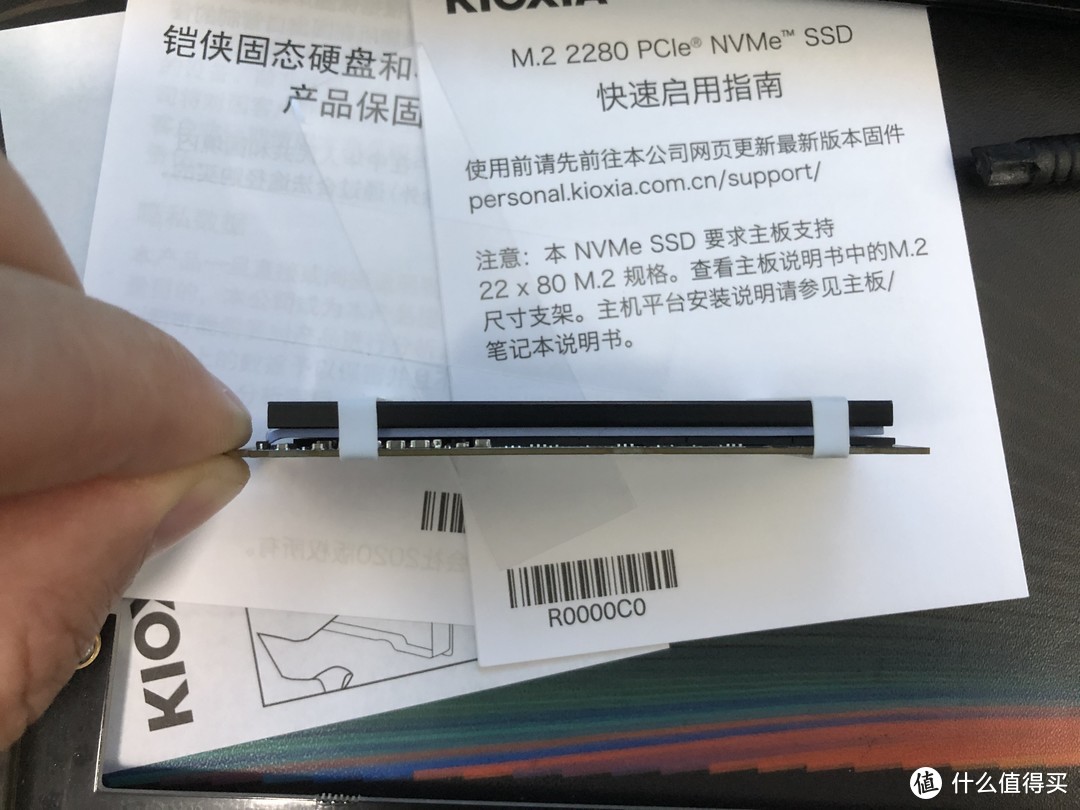铠侠Kioxia/芝存RC10 500GB SSD拆箱&黑群增加NVME缓存