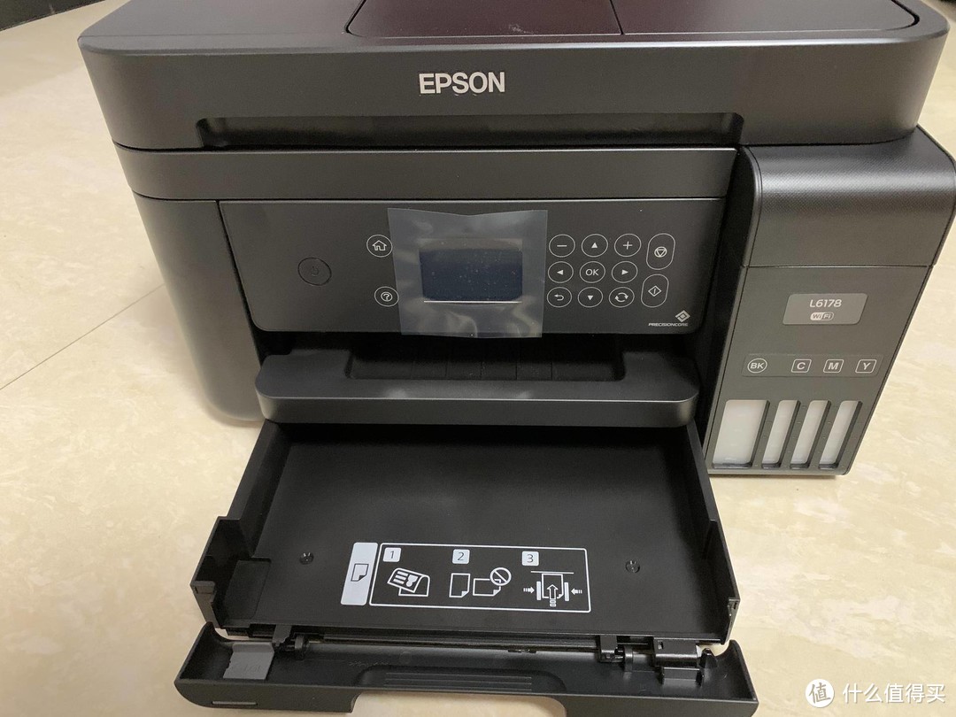 爱普生（EPSON）L6178 墨仓式彩色无线多功能一体机开箱测评