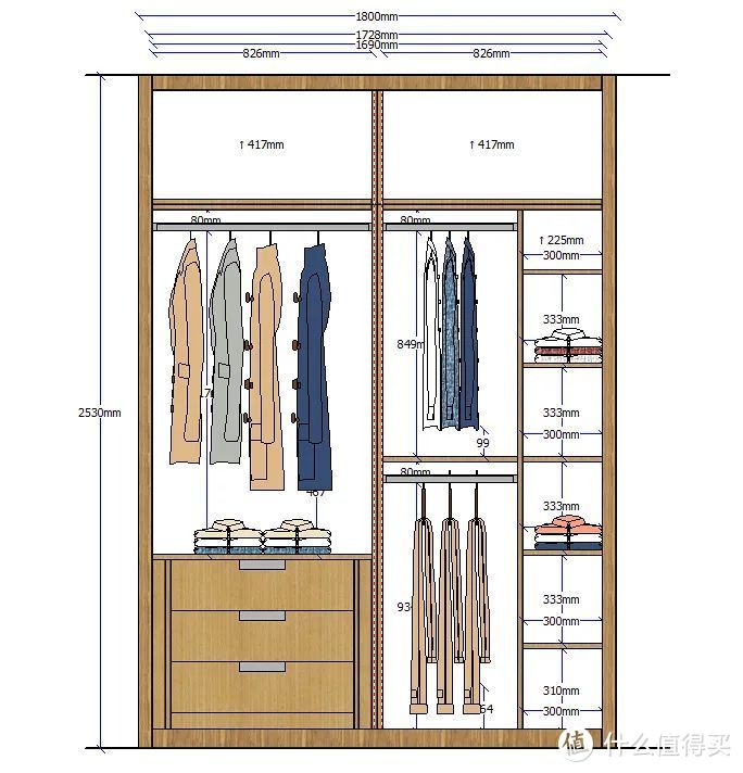 将衣服都挂起来的收纳法，纯属胡扯！