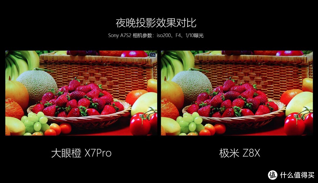 大眼橙X7Pro VS极米Z8X横评对比，谁更具性价比！