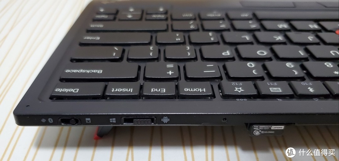 安卓也能用小红点了! 联想 ThinkPad TrackPoint 二代蓝牙双模无线键盘体验