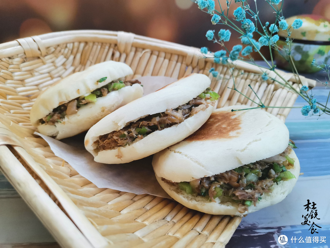 肉夾饃地道做法打饃燉臘汁肉一站解決自己做更美味娃愛吃