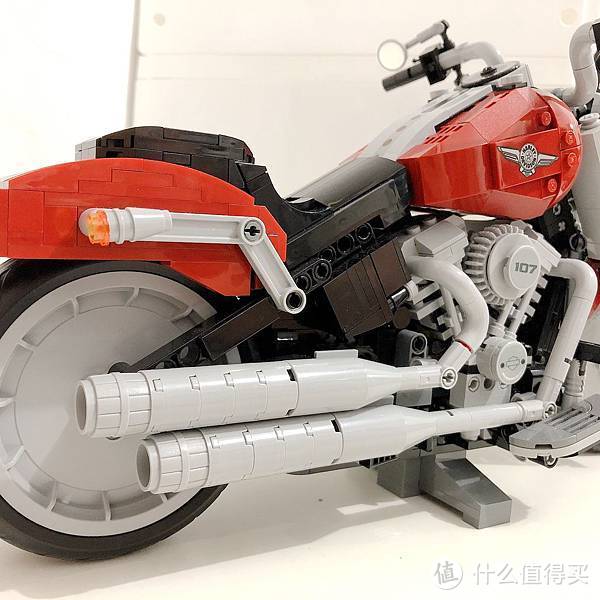 每个男孩的机车梦——乐高LEGO10269 哈雷“肥仔”Fat Boy 