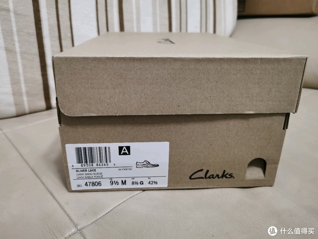 Clarks oliver深沙麂皮初体验