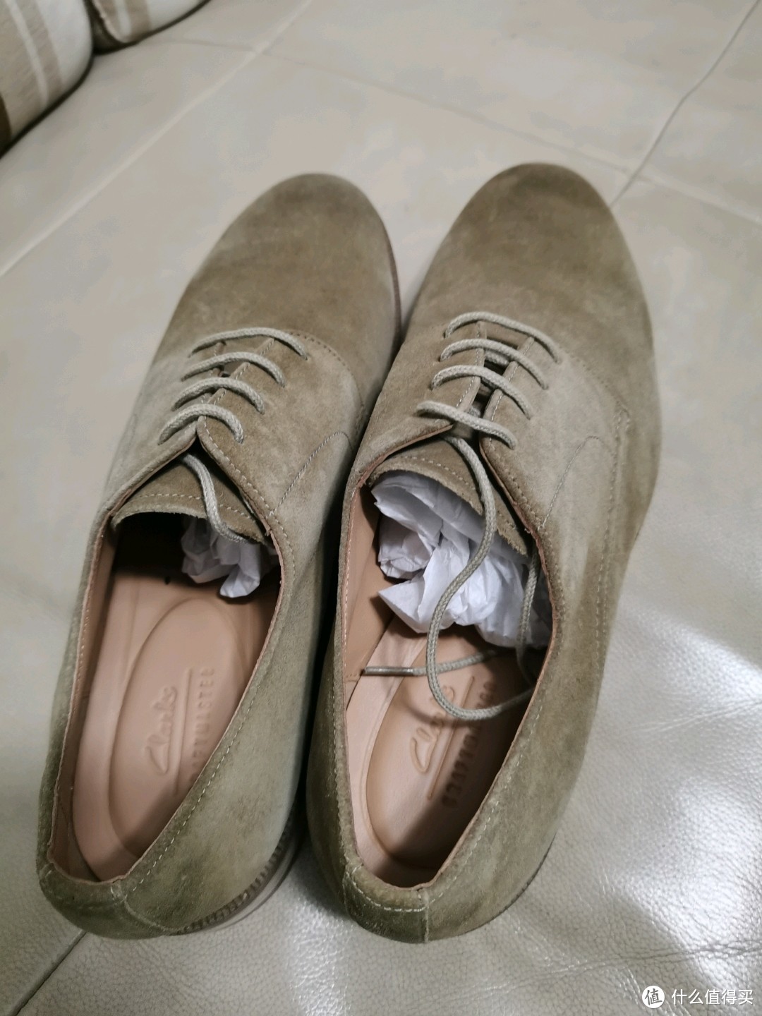 Clarks oliver深沙麂皮初体验