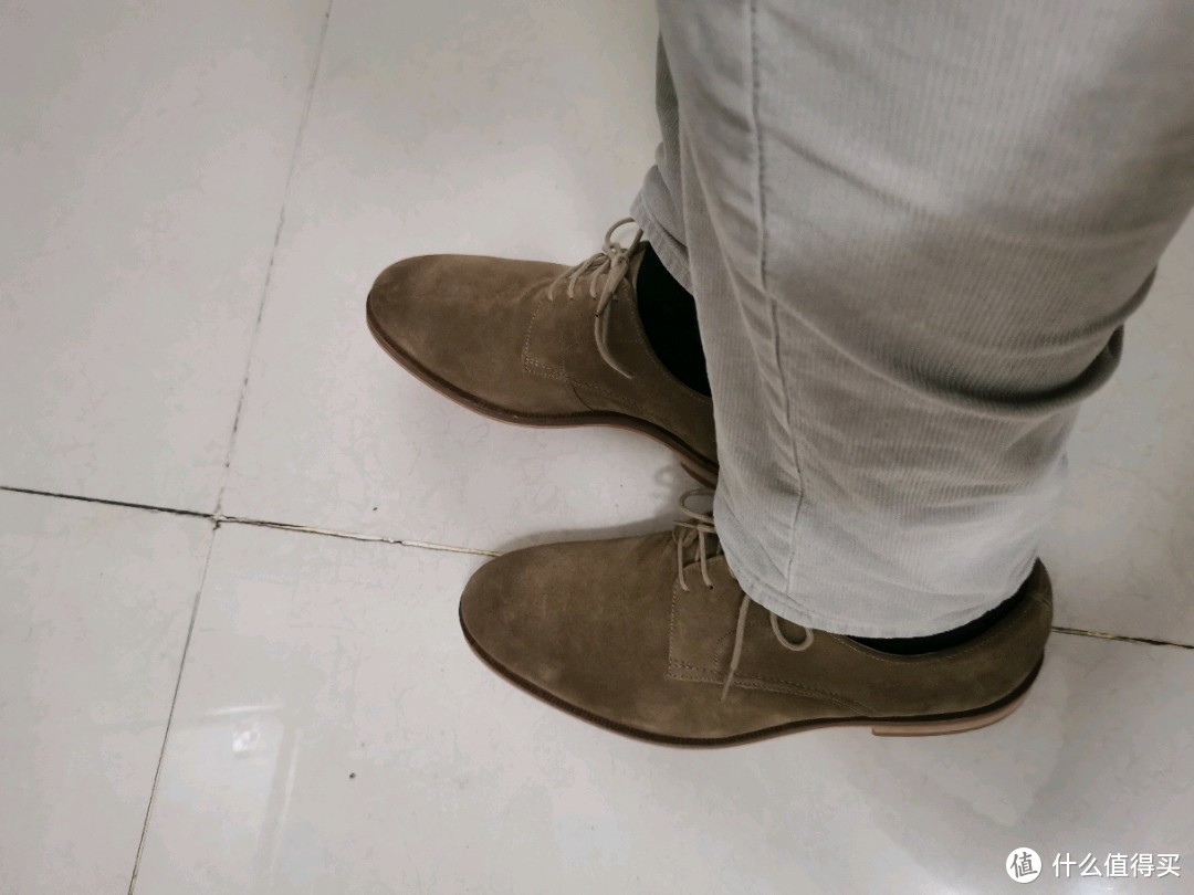 Clarks oliver深沙麂皮初体验