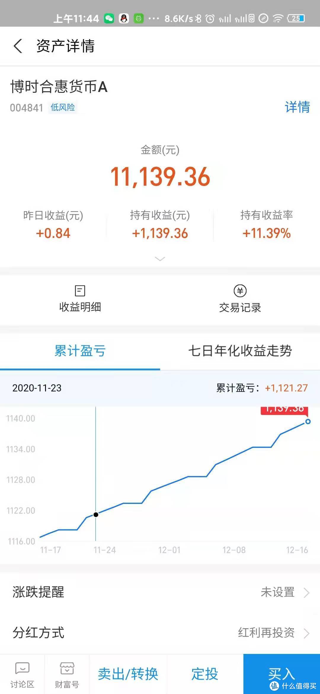 比如，这一支，收益也是10以上了。