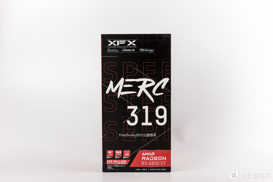 XFX RX 6800XT的包装