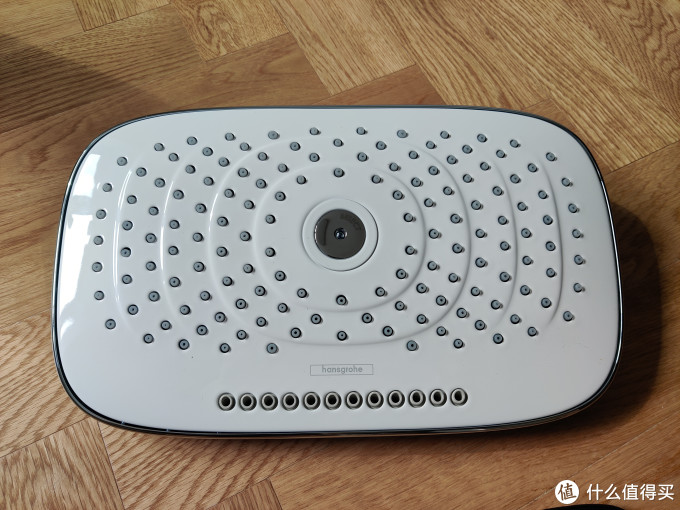 自行安装汉斯格雅飞雨select 00置物台花洒淋浴套装 花洒 什么值得买