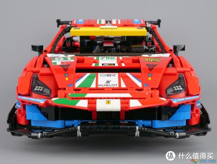 乐高新款42125 Ferrari 488 GTE法拉利赛车评测