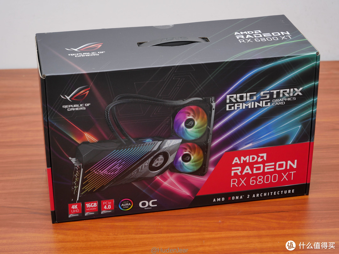 以性能称王称霸！华硕ROG Strix RX6800XT LC开箱测试