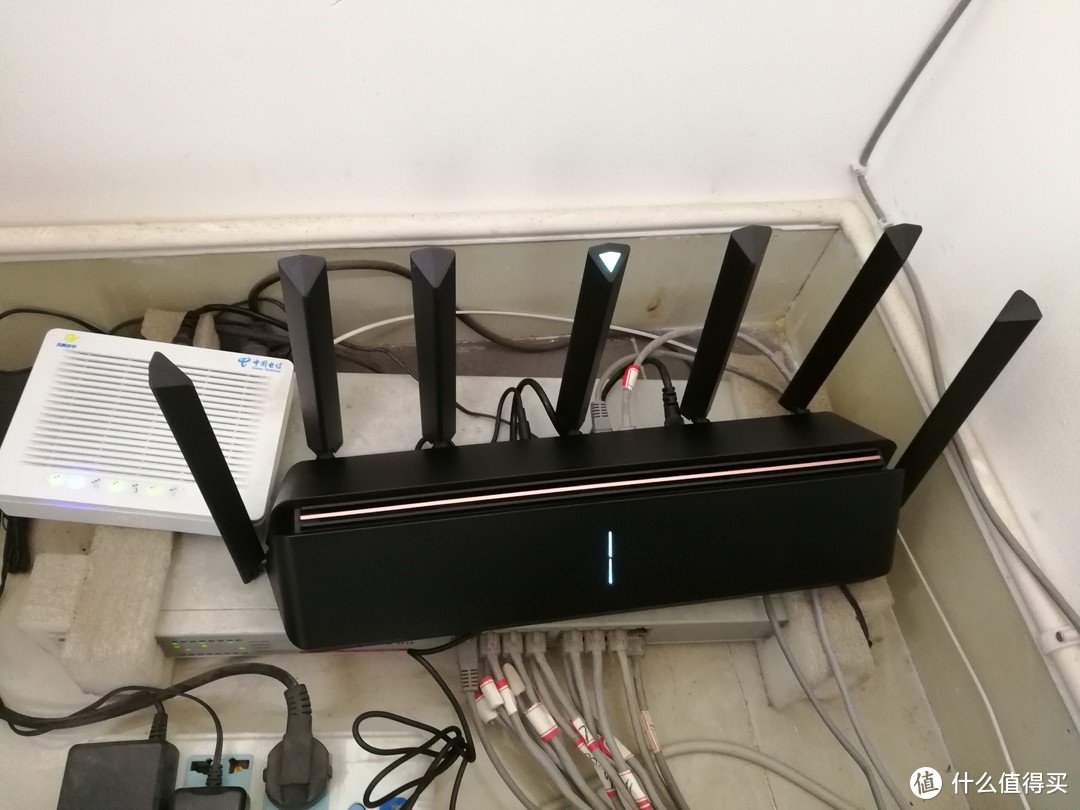 改善办公室WIFI信号 小米 AX3600 路由器晒单 与TP-LINK WDR750对比