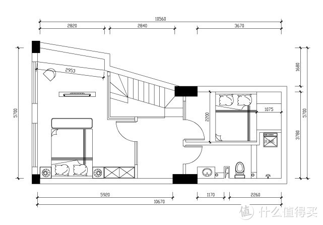 90平米loft现代轻奢风格装修，简洁大方的设计