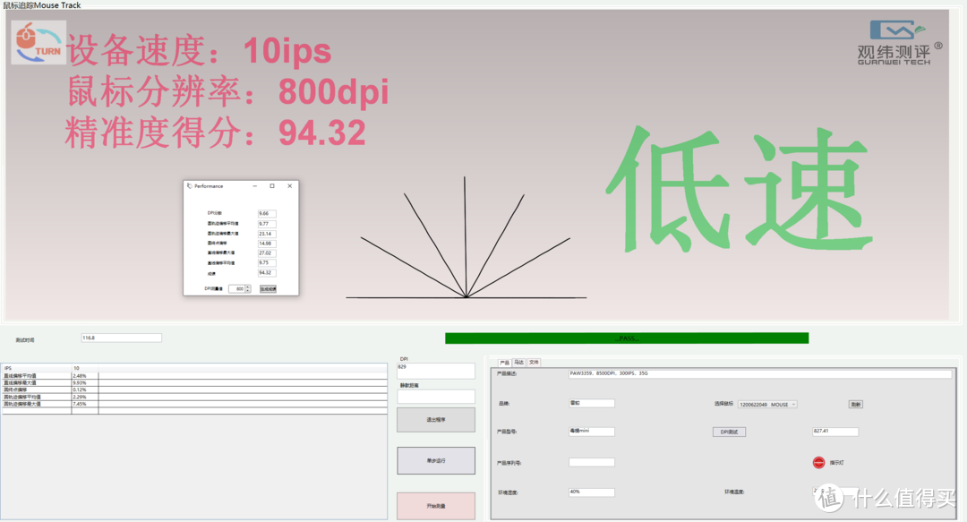 LOD高和极限抖动，毒蝰mini精准度测试