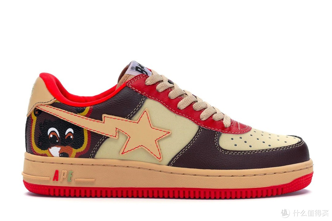 bape air force 1 star