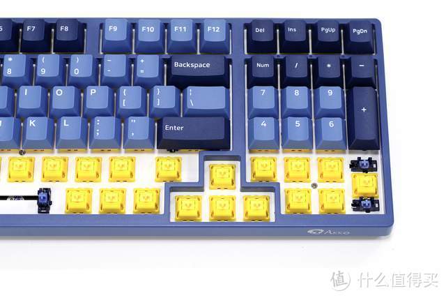 碧海青天的Akko 3098 DS 海洋之心机械键盘