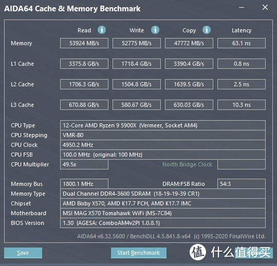 或是5900X的首选座驾、微星MAG X570 TOMAHAWK WIFI战斧导弹主板 评测