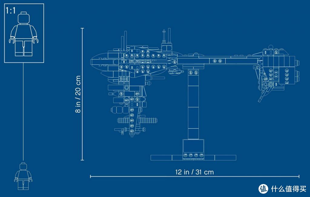 出现了，用经典舰船纪念经典：乐高星球大战 77904 尼布隆-B级护卫舰