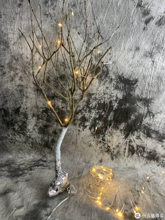 diy篇九低价diy一个环保的树灯老板直呼内行圣诞树都不用买了