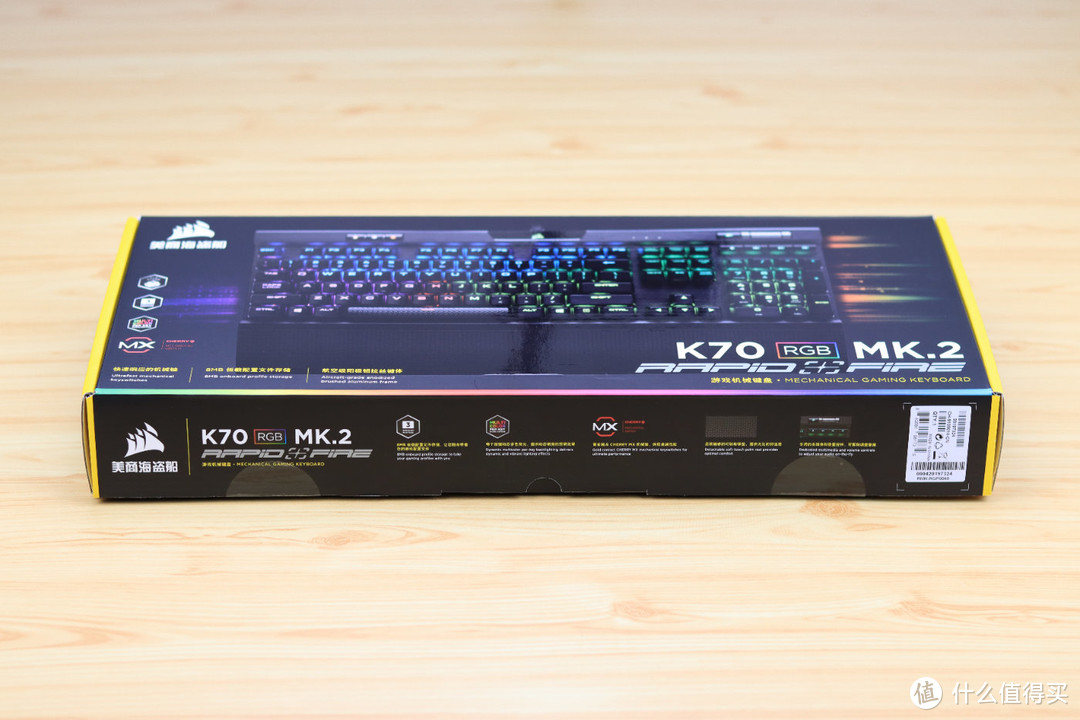 真材实料 变幻无穷 - 海盗船 K70RGB MK.2 机械键盘开箱分享