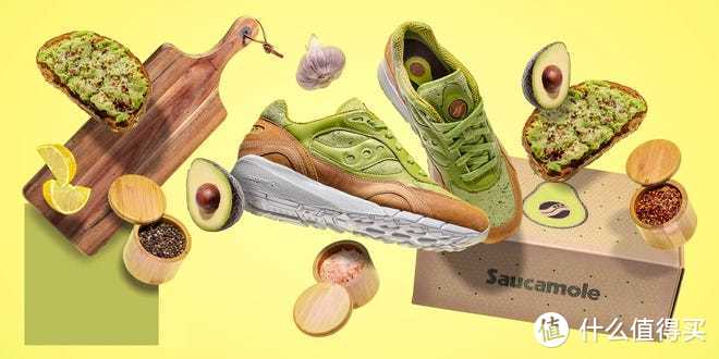 以美食为灵感：Saucony Shadow 6000 “Avocado Toast”