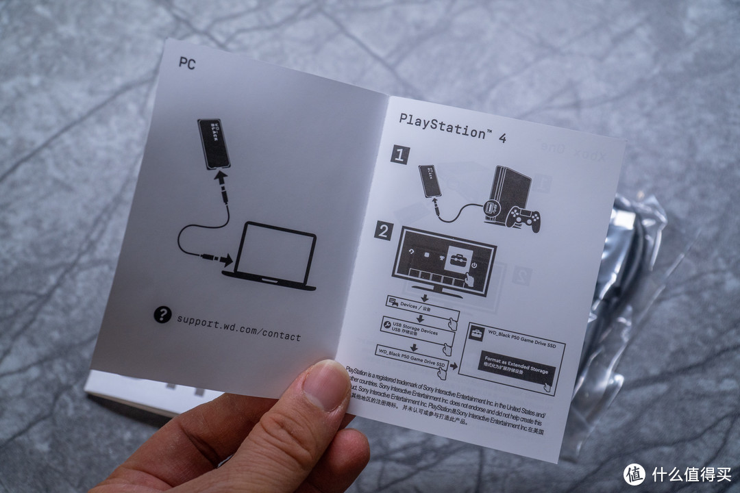 WD_BLACK P50 1TB 游戏移动固态硬盘开箱简测