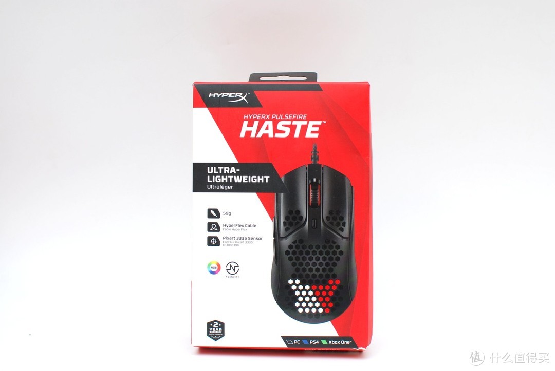 轻便还能抗，Hyperx HASTE鼠标全网首拆分享