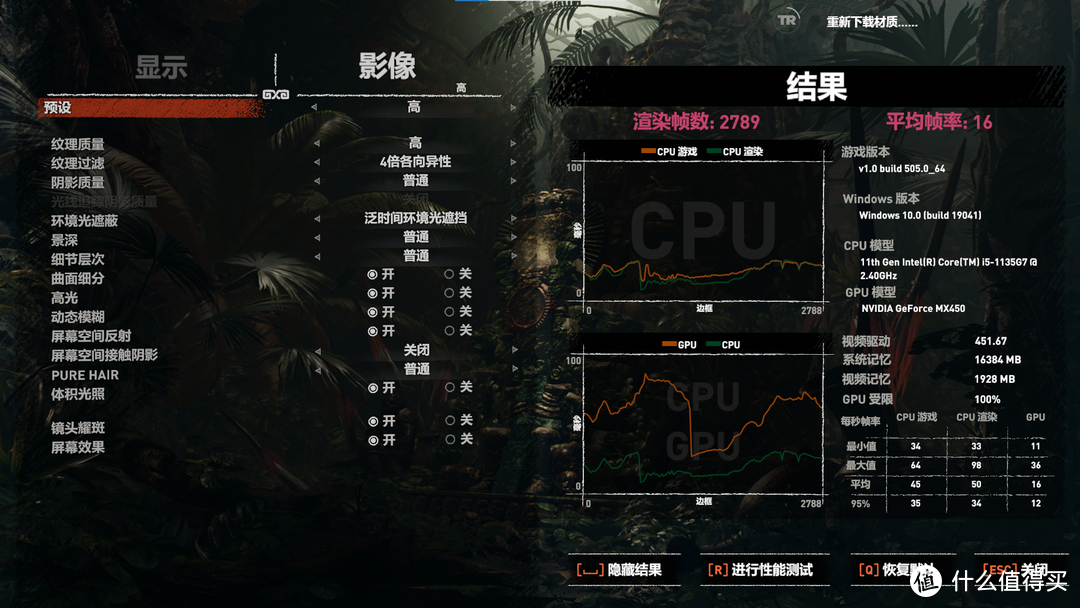 智能模式下的古墓丽影实测