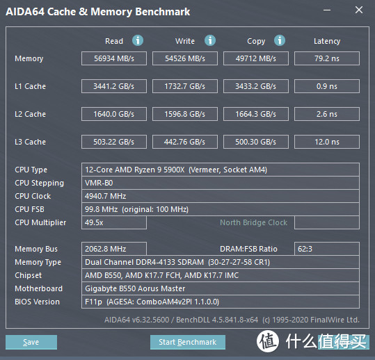Zen3内存超频指南（技嘉B550+光威血影DDR4）