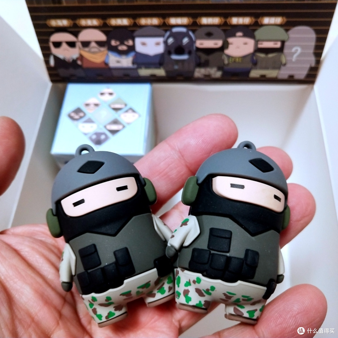 csgo官方呆萌手办盲盒盲狙开盒