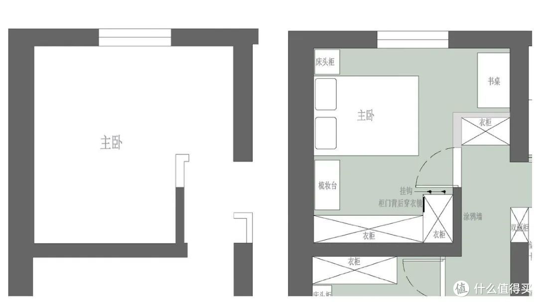 三代同堂又撞上二胎，95%承重墙的65m²小两居，靠空间换位改出3室2卫