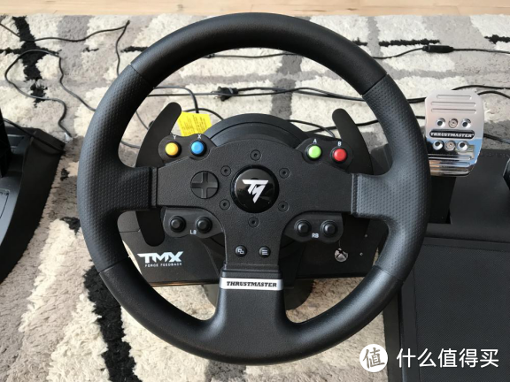 XBOX玩赛车，用力回馈方向盘更香喔