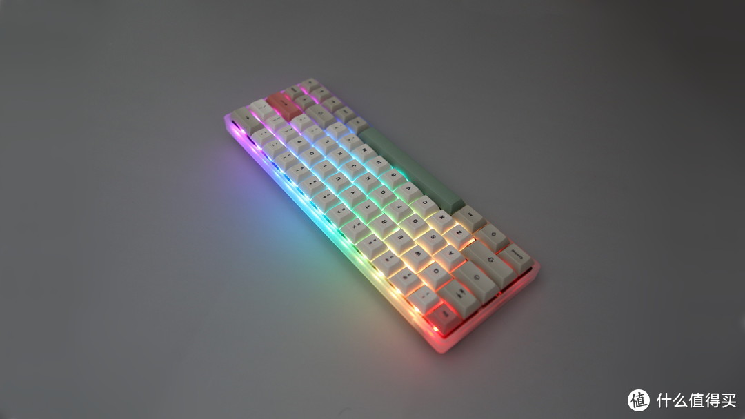 矮轴/MX轴双模 蓝牙/有线双模 RGB GH60规格套件——WOODS60